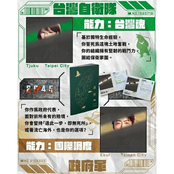 <滿千免運> 正版桌遊 2045戰爭桌遊 繁體中文版-細節圖7