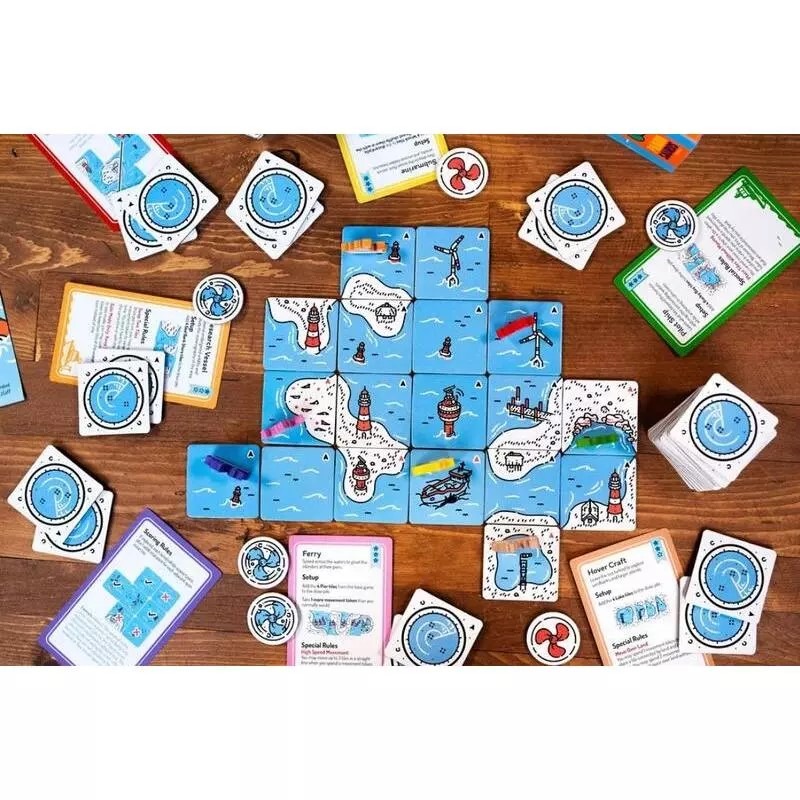 <滿千免運> 正版桌遊 燈塔巡航 船與海岸擴充 Ships & Shores 繁體中文版-細節圖2