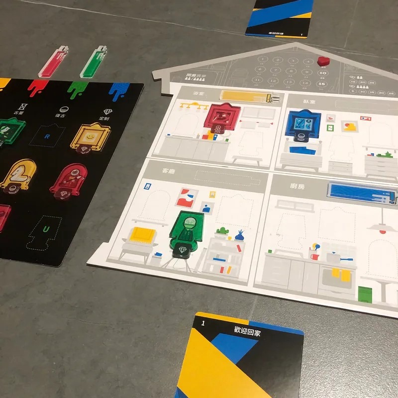 <孩子王桌遊> 滿千免運 正版桌遊 同房異夢豪華版 decorum 繁體中文版-細節圖3