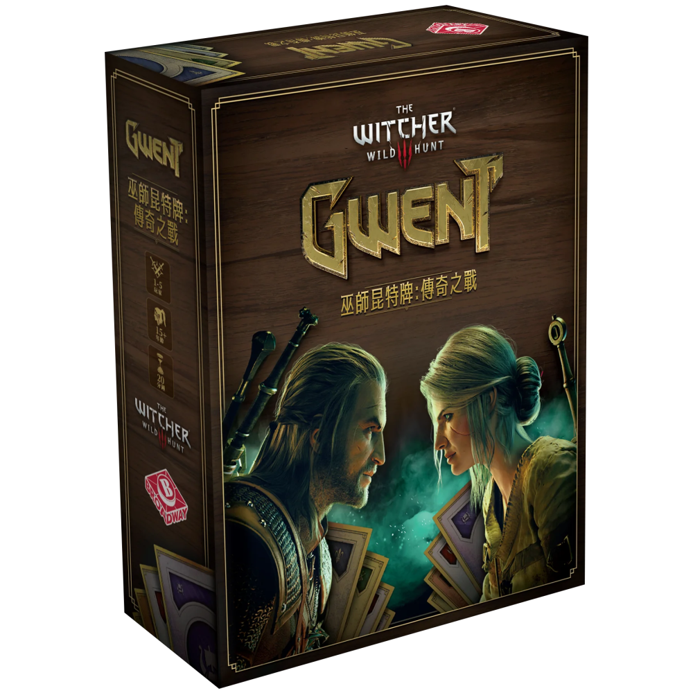 <孩子王桌遊> 滿千免運 正版桌遊 巫師昆特牌：傳奇之戰 gwent the legendary card 繁體中文版-細節圖2