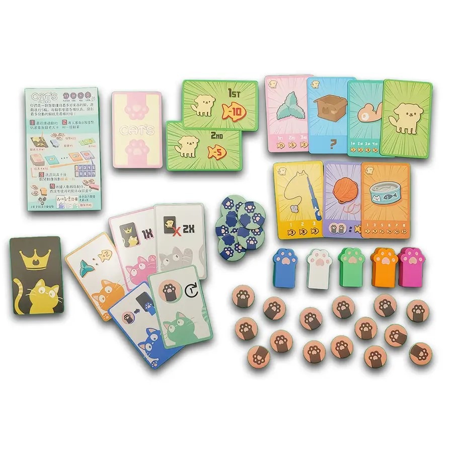 <孩子王桌遊> 正版桌遊 CAT＇S全都給我喵 繁中版-細節圖2