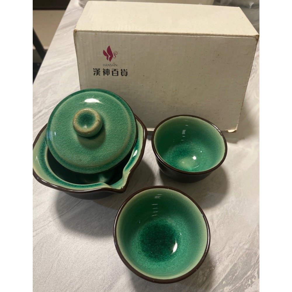陶瓷雙人茶具組 泡茶組 茶壺 茶杯 茶具-細節圖2