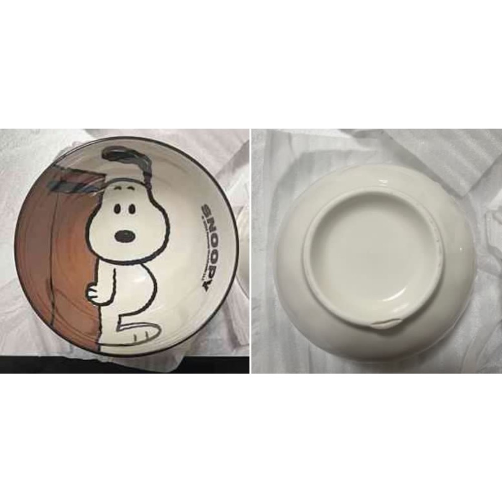華南金 snoopy事事如意碗組 稍有破損-細節圖3