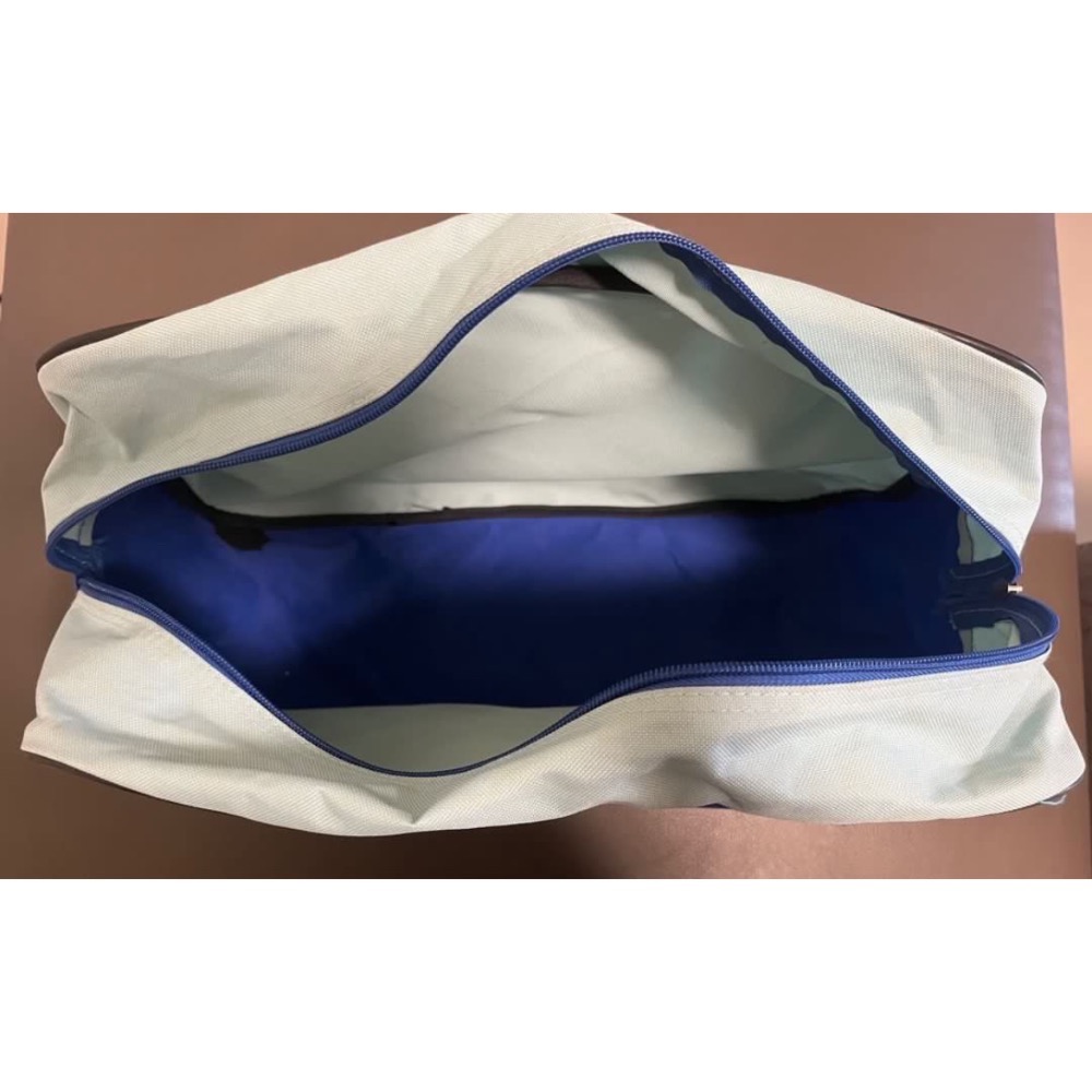 藍色 情侶熊旅行提袋 旅行包 提包 出遊包 補習包-細節圖2