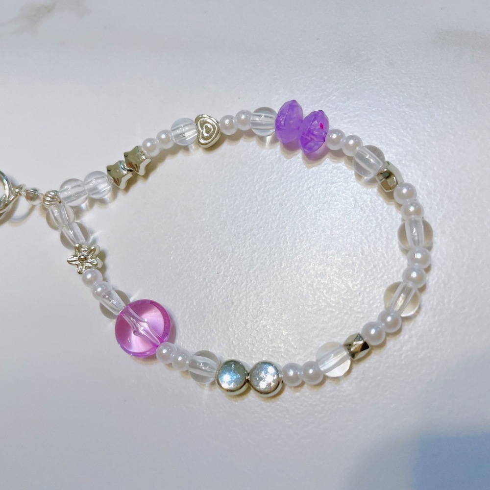 手工串珠INS風格珍珠銀河系-細節圖3