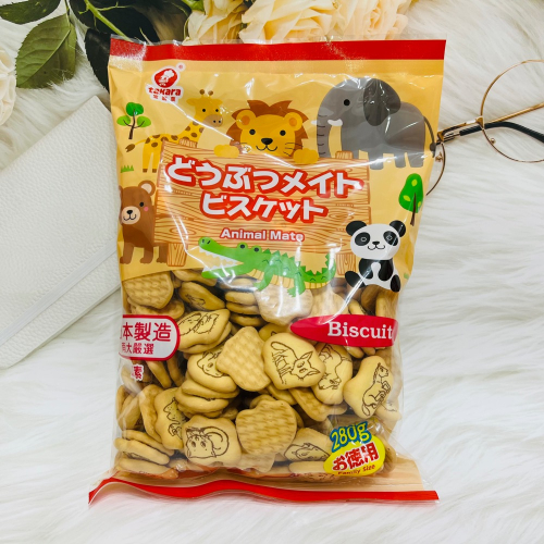 日本 Takara 寶製果 動物造型餅乾 280g 德用