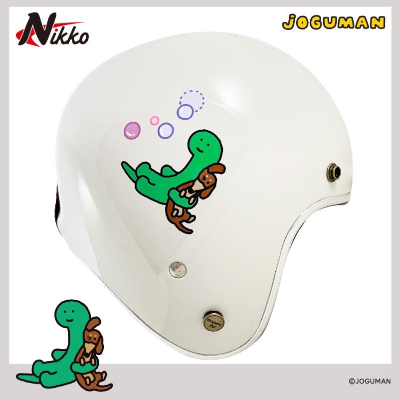 現貨｜JOGUMAN x Nikko 與你相伴款安全帽 尺寸Ｍ-細節圖2