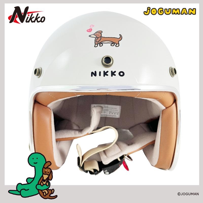 現貨｜JOGUMAN x Nikko 與你相伴款安全帽 尺寸Ｍ-細節圖6