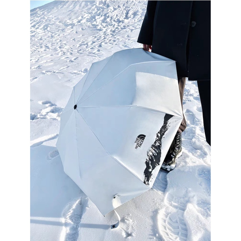 【宓羲氏美妝】潮牌 防曬 晴雨兩用自動折疊傘-細節圖6