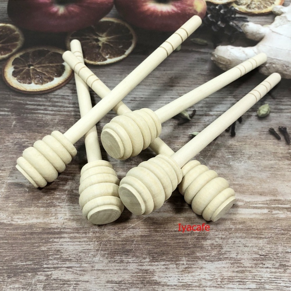 ✨愛鴨咖啡✨蜂蜜攪拌棒 挖蜜棒 取蜜棒 環保無漆木製攪拌棒-細節圖3