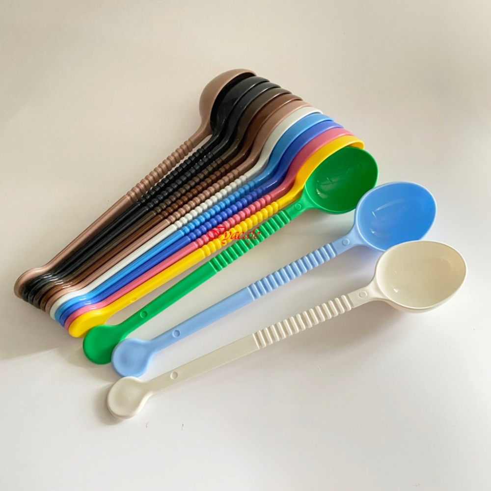 ✨愛鴨咖啡✨台灣製造 長柄 塑膠 咖啡量匙 咖啡匙 豆匙 奶精匙 10g-細節圖2