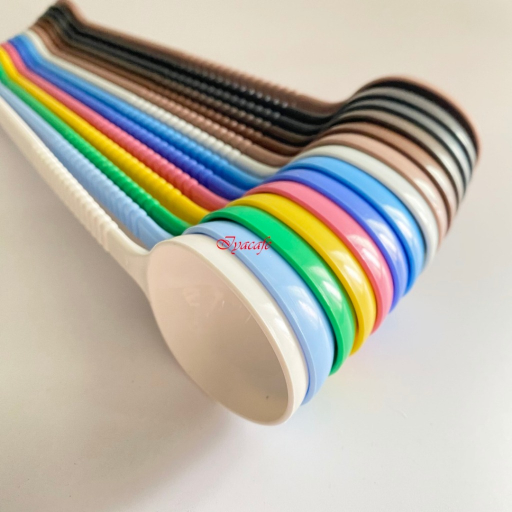 ✨愛鴨咖啡✨台灣製造 長柄 塑膠 咖啡量匙 咖啡匙 豆匙 奶精匙 10g-細節圖4