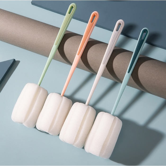 ✨愛鴨咖啡✨海棉洗杯刷 虹吸壺上座清潔刷 海棉刷 可吊掛-細節圖5