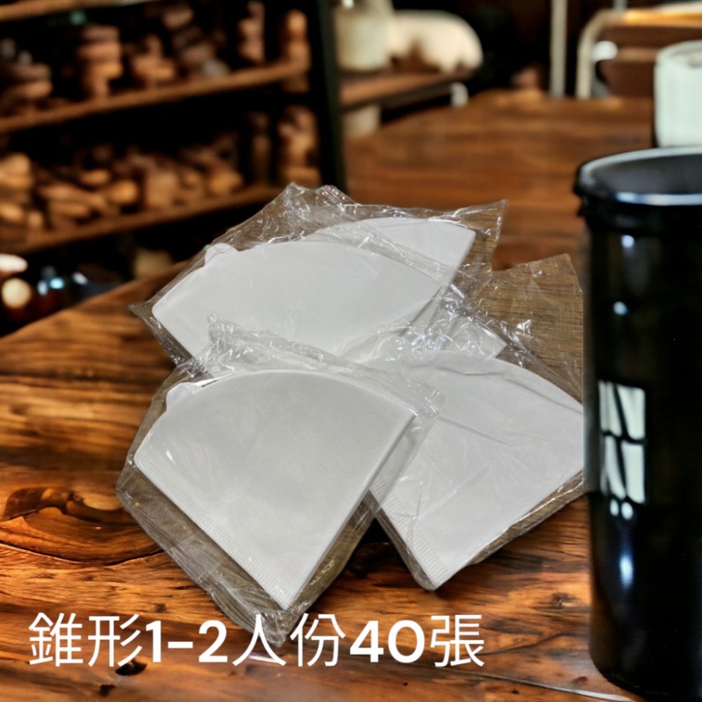 ✨愛鴨咖啡✨V60 無漂白咖啡濾紙 1-2/1-4杯 扇形濾紙 錐形濾紙 手沖咖啡濾紙 梯形濾紙-細節圖4