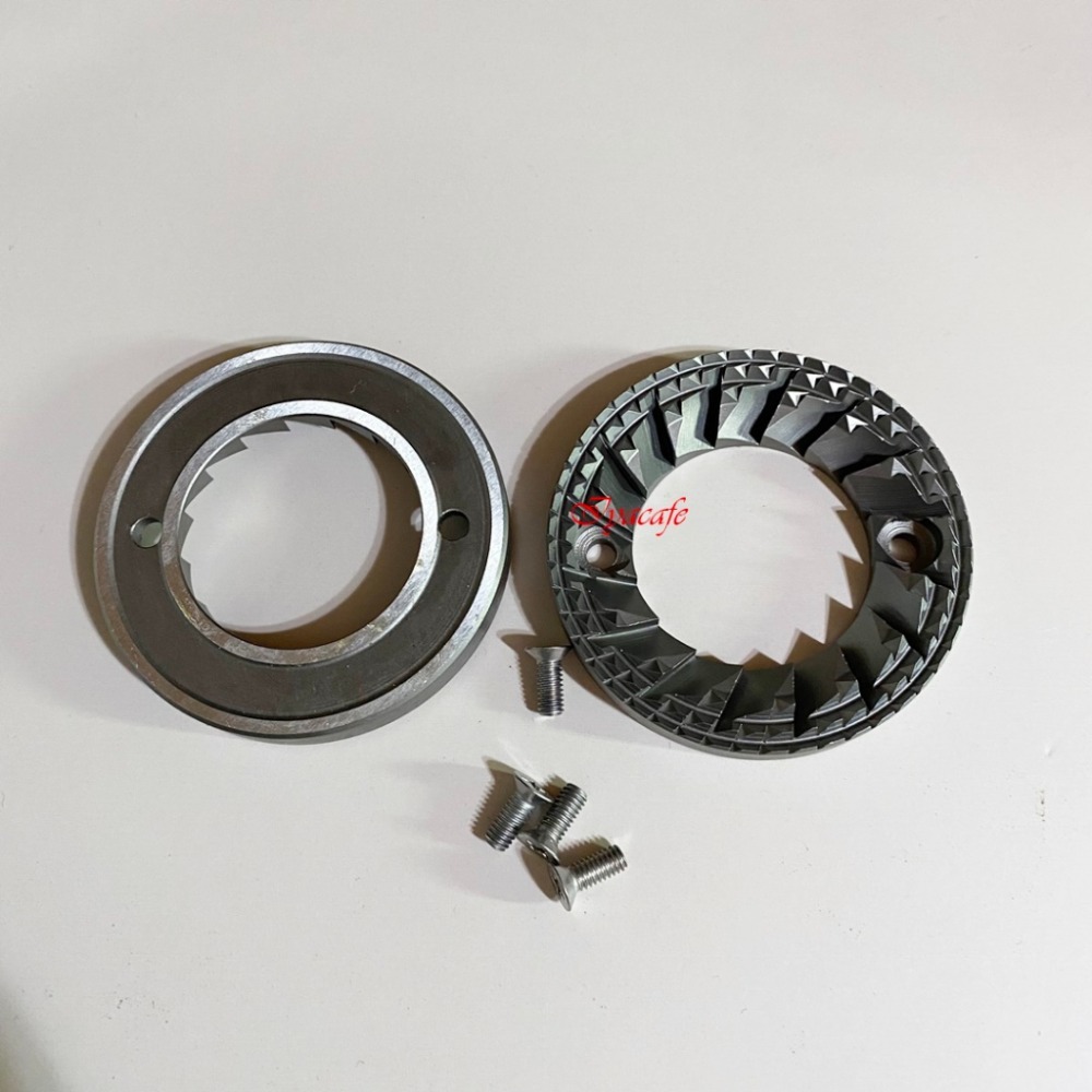 ✨愛鴨咖啡✨小飛馬 600N / 610N 平刀盤 鬼齒刀盤 保險絲 出粉口 手轉螺絲 豆槽 豆匣門 刻度調整蓋 螺絲-規格圖2