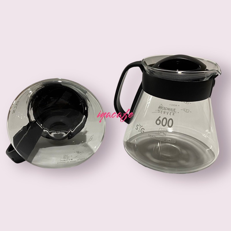 ✨愛鴨咖啡✨台玻 605耐熱花茶壺 分享壺 耐熱玻璃壺 承接壺 360cc/600cc-細節圖2