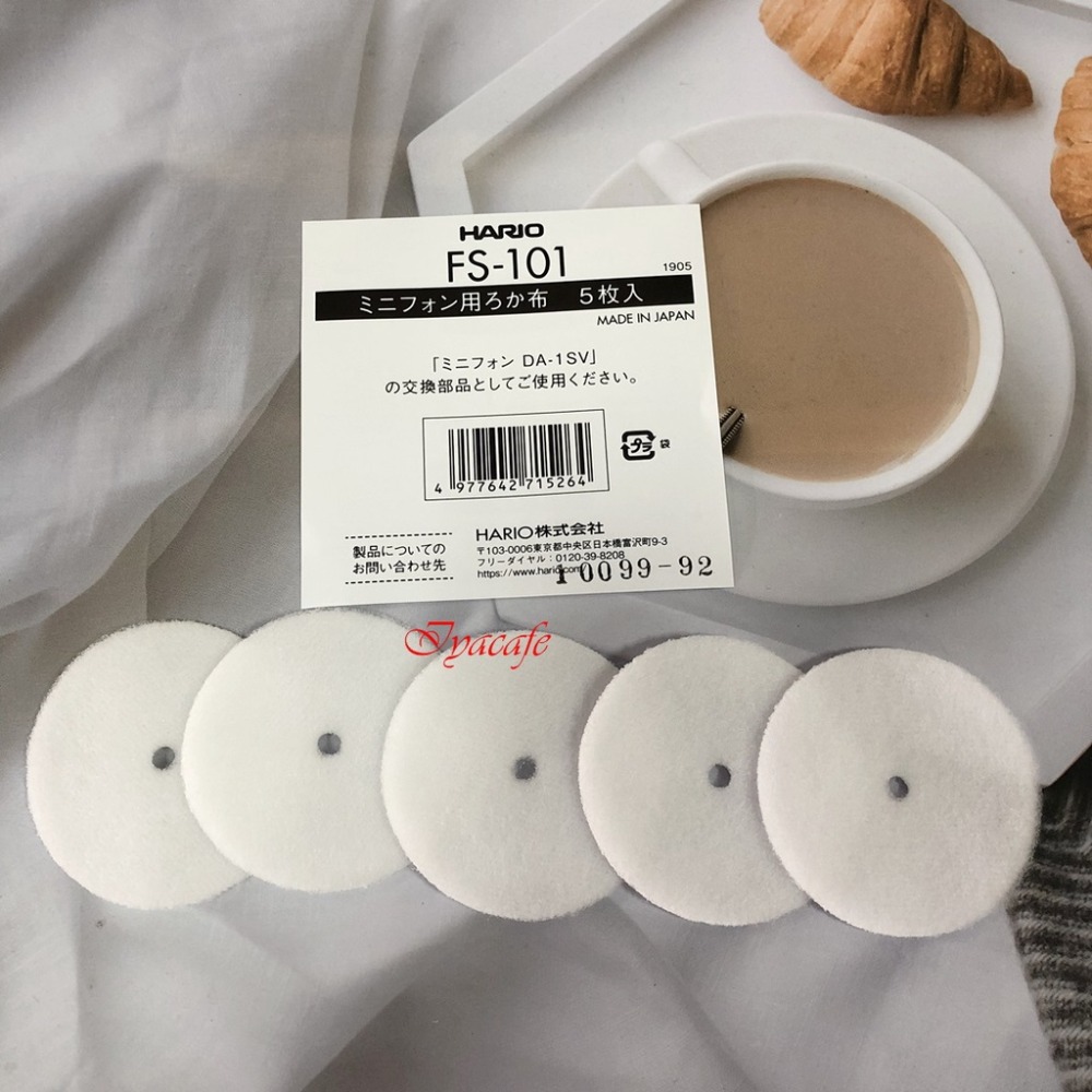 ✨愛鴨咖啡✨Hario FS-101過濾布 /Hario A-15燈芯/F-101P濾器+濾布 DA-1SV 適用-規格圖9