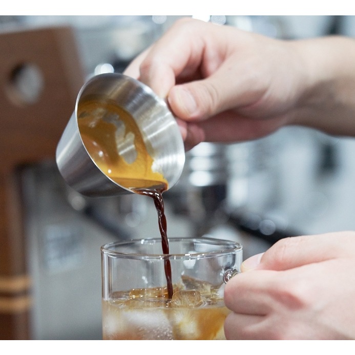 ✨愛鴨咖啡✨義式濃縮盎司杯 濃縮量杯 不銹鋼量杯 濃縮咖啡承接-細節圖2