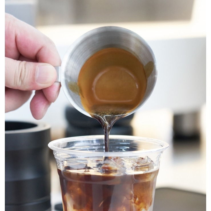 ✨愛鴨咖啡✨義式濃縮盎司杯 濃縮量杯 不銹鋼量杯 濃縮咖啡承接-細節圖3