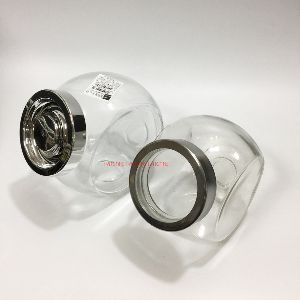 ✨愛鴨咖啡✨正放 斜放 餅乾罐 密封罐 收納罐 馬口鐵蓋 生豆樣品罐 潘朵拉糖罐 密封罐 1400ml/2230ml-細節圖3