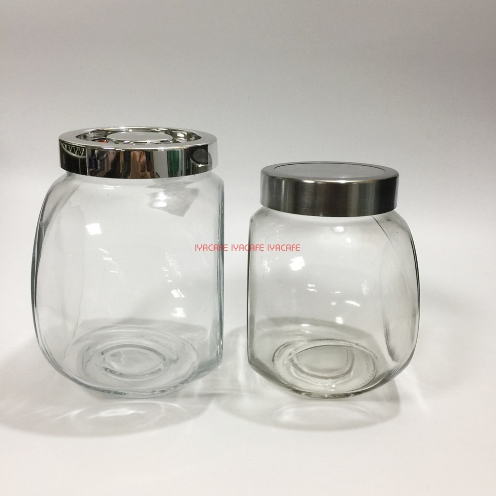 ✨愛鴨咖啡✨正放 斜放 餅乾罐 密封罐 收納罐 馬口鐵蓋 生豆樣品罐 潘朵拉糖罐 密封罐 1400ml/2230ml-細節圖5