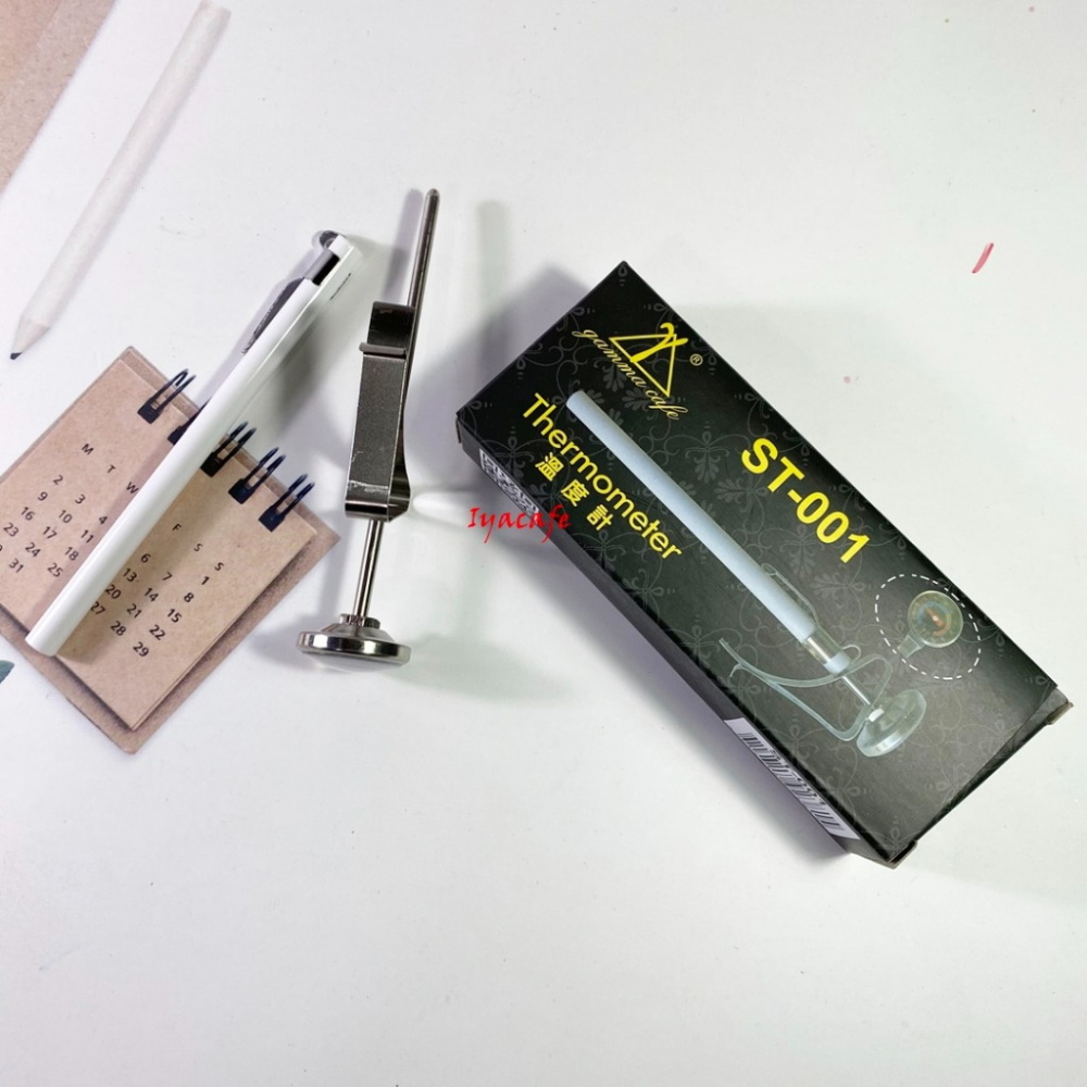 ✨愛鴨咖啡✨Gamma Cafe 滴漏咖啡 專用 溫度計 0~100℃ 附收納筆套、防燙夾-細節圖2