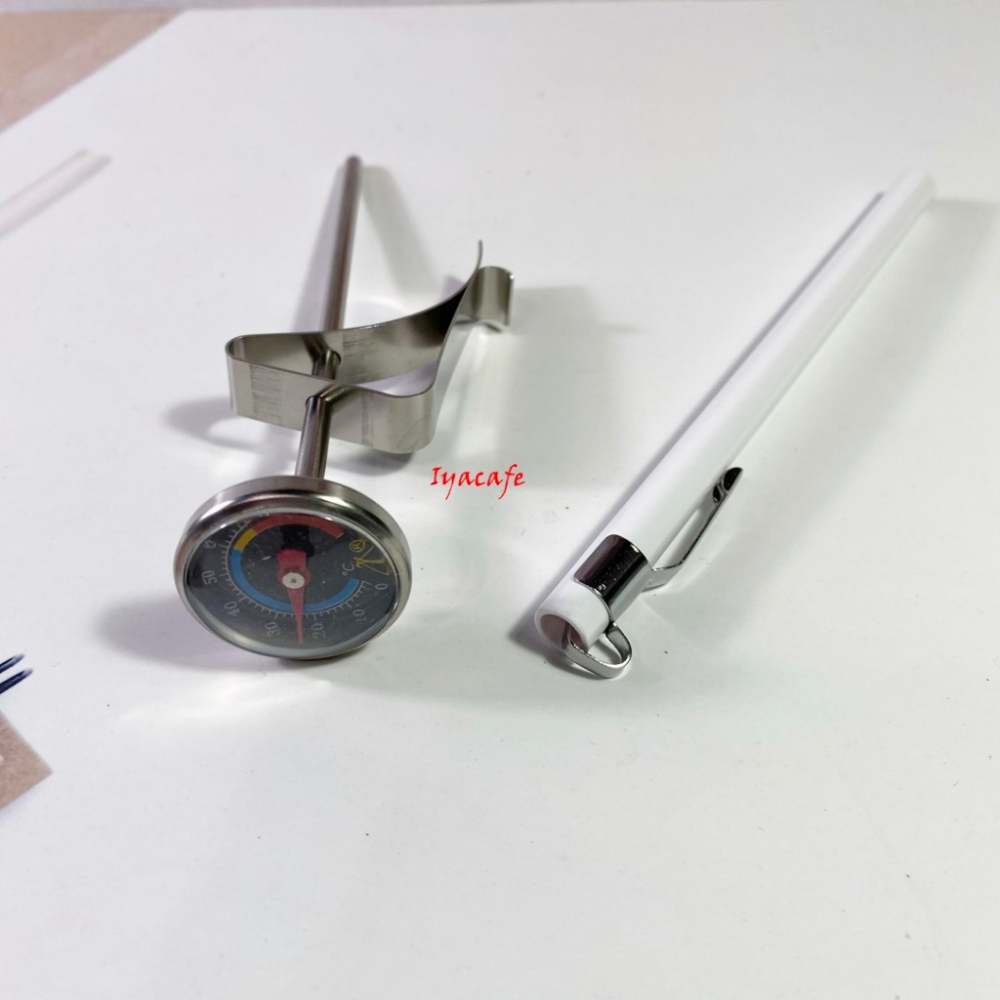 ✨愛鴨咖啡✨Gamma Cafe 滴漏咖啡 專用 溫度計 0~100℃ 附收納筆套、防燙夾-細節圖3