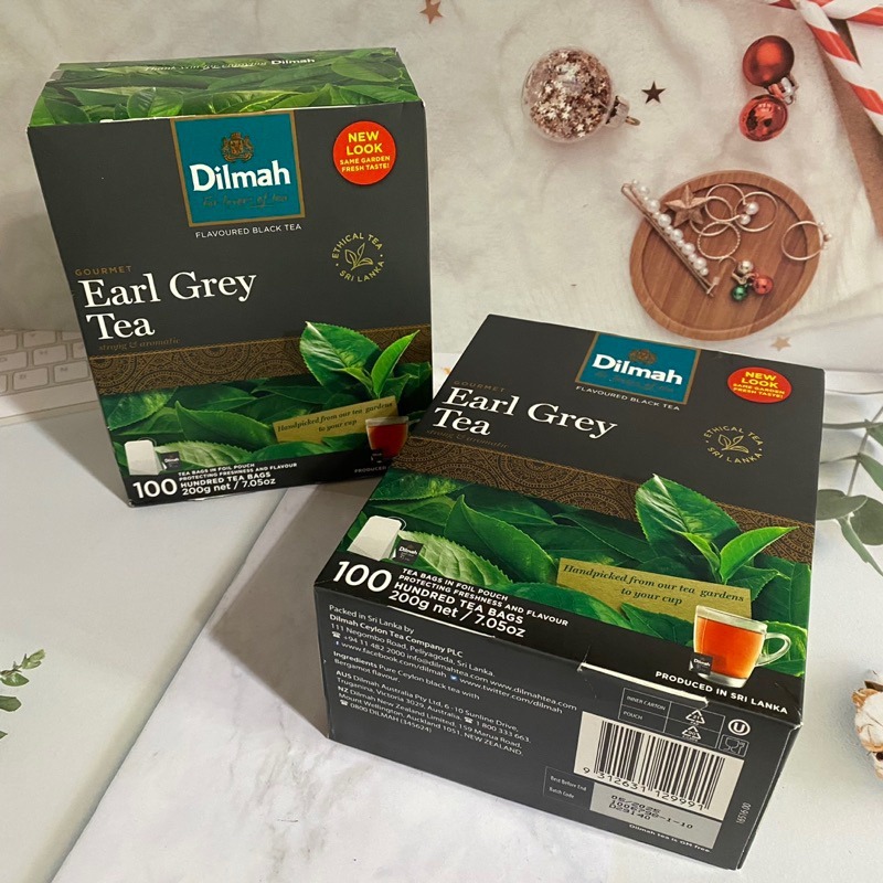 ✨愛鴨咖啡✨Dilmah 帝瑪伯爵紅茶 100包 EARL GREY 83366 可自行加牛奶變伯爵奶茶-細節圖2