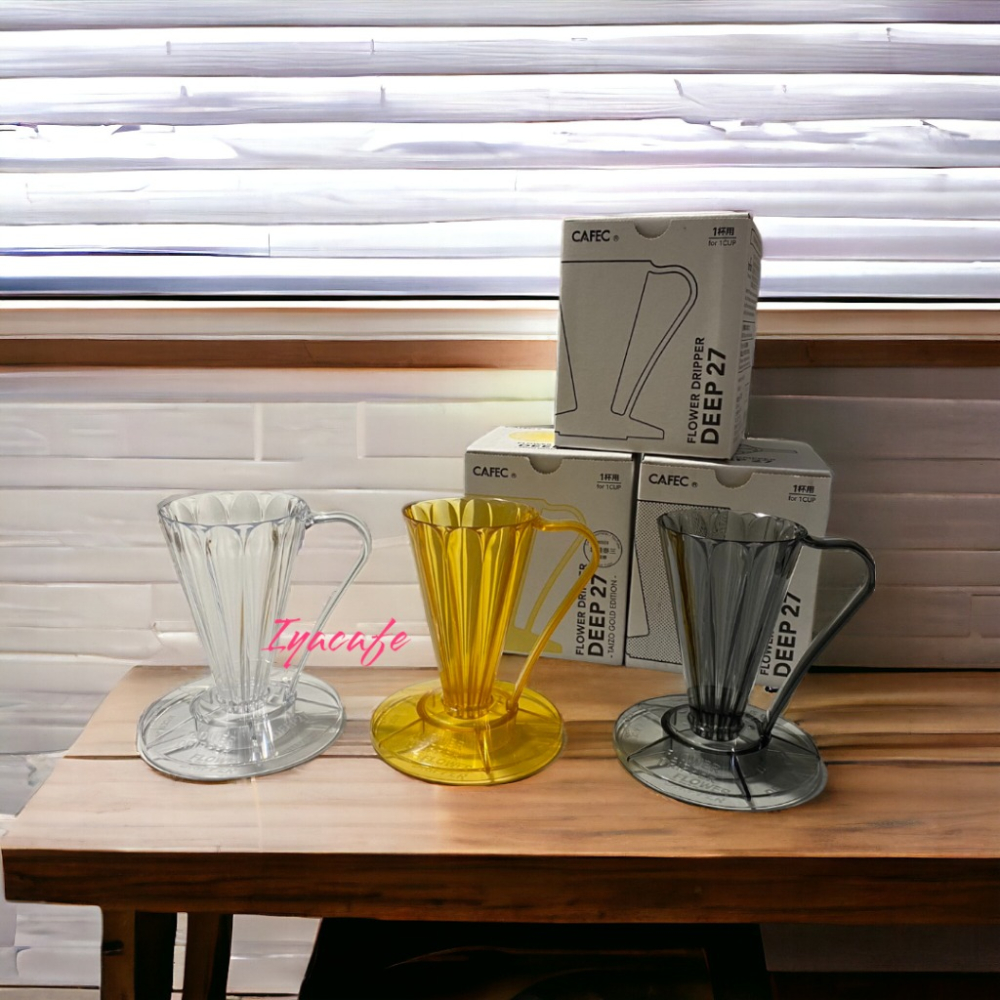 ✨愛鴨咖啡✨CAFEC 三洋 Deep27 濾杯 深層濾杯 深層濾紙 承接壺 量杯-細節圖3