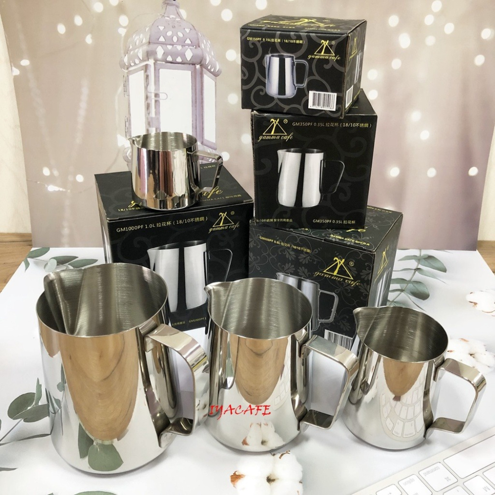 ✨愛鴨咖啡✨Gamma Cafe 18-10 不銹鋼 拉花鋼杯-細節圖3