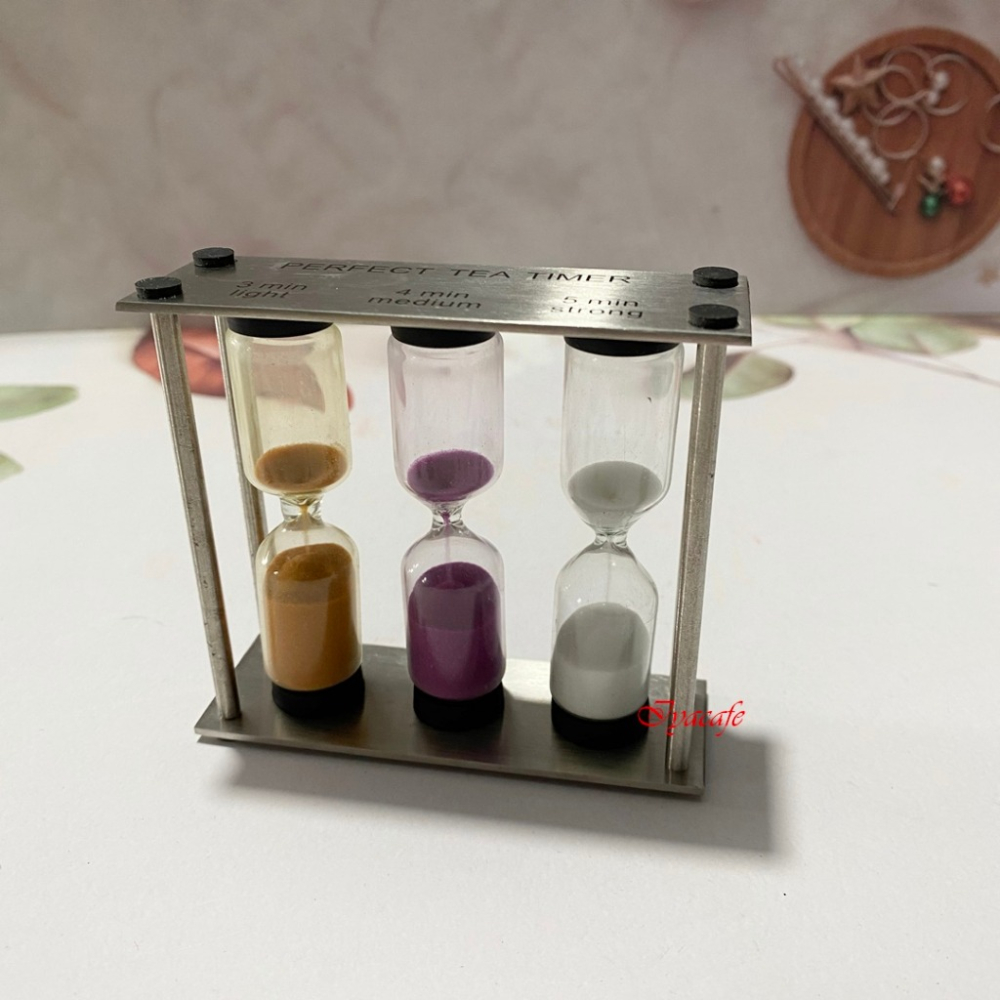 ✨愛鴨咖啡✨沙漏計時器 手沖咖啡計時器 虹吸壺計時器 3/4/5分鐘 沙漏-細節圖2