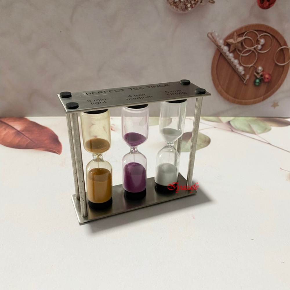 ✨愛鴨咖啡✨沙漏計時器 手沖咖啡計時器 虹吸壺計時器 3/4/5分鐘 沙漏-細節圖4