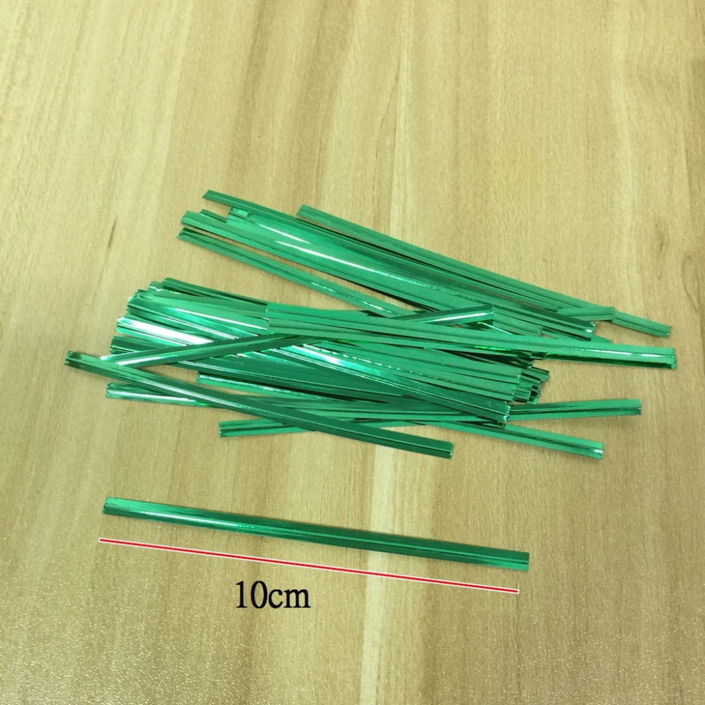 ✨愛鴨咖啡✨1000支餅乾束帶 糖果束帶 包裝束帶 烘焙點心 鐵絲束帶-細節圖2