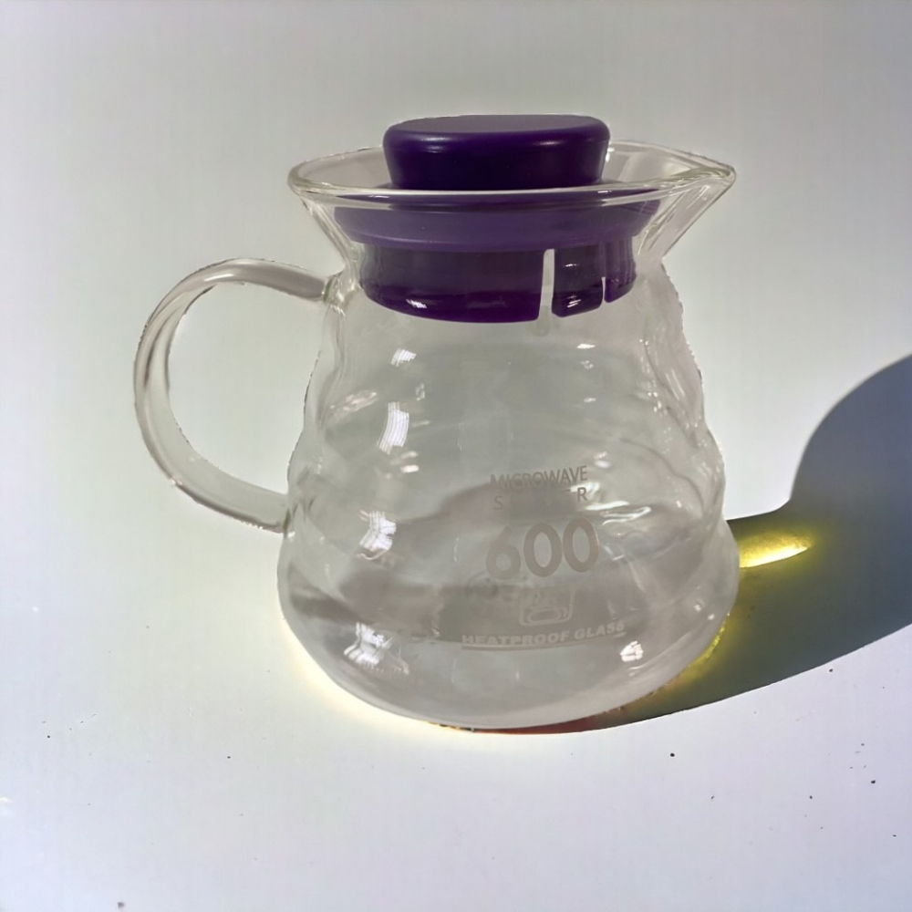 ✨愛鴨咖啡✨耐熱玻璃壺 花茶壺 承接壺 600cc-細節圖2