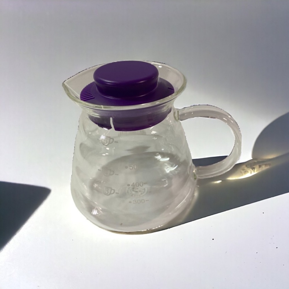 ✨愛鴨咖啡✨耐熱玻璃壺 花茶壺 承接壺 600cc-規格圖2