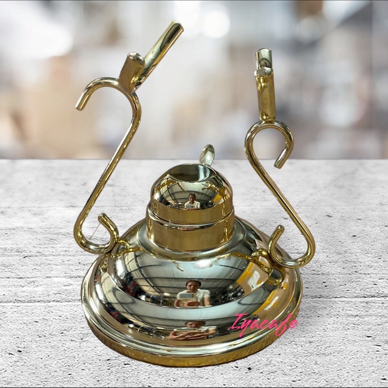 ✨愛鴨咖啡✨百年經典 燙金 愛爾蘭 咖啡架 愛爾蘭玻璃杯 皇家咖啡-細節圖3