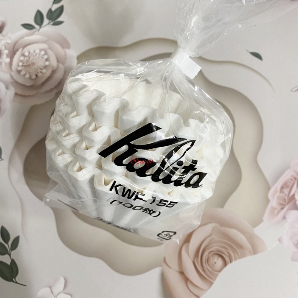 ✨愛鴨咖啡✨Kalita 蛋糕型 濾紙 #155 #185 美式咖啡機濾紙 蛋糕型濾杯-規格圖3