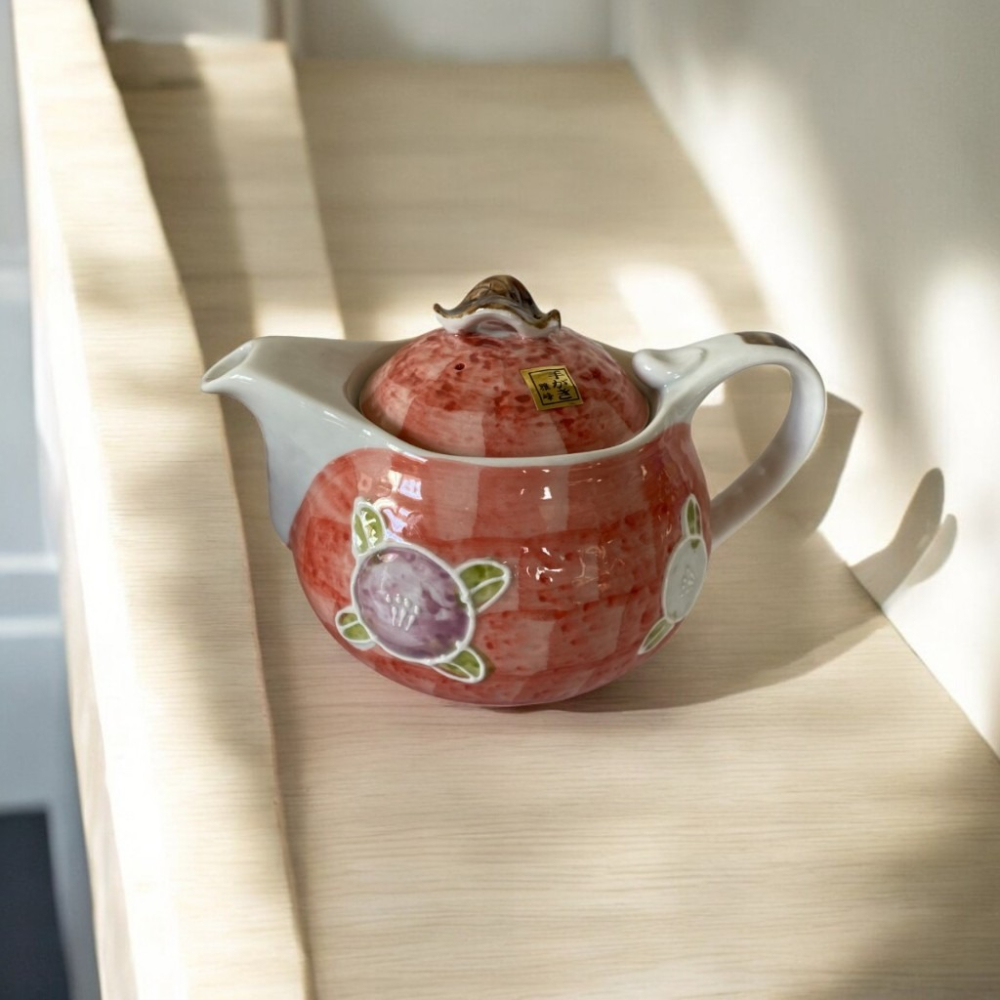 ✨愛鴨咖啡✨手繪花茶具組 花茶壺 茶具組-細節圖3