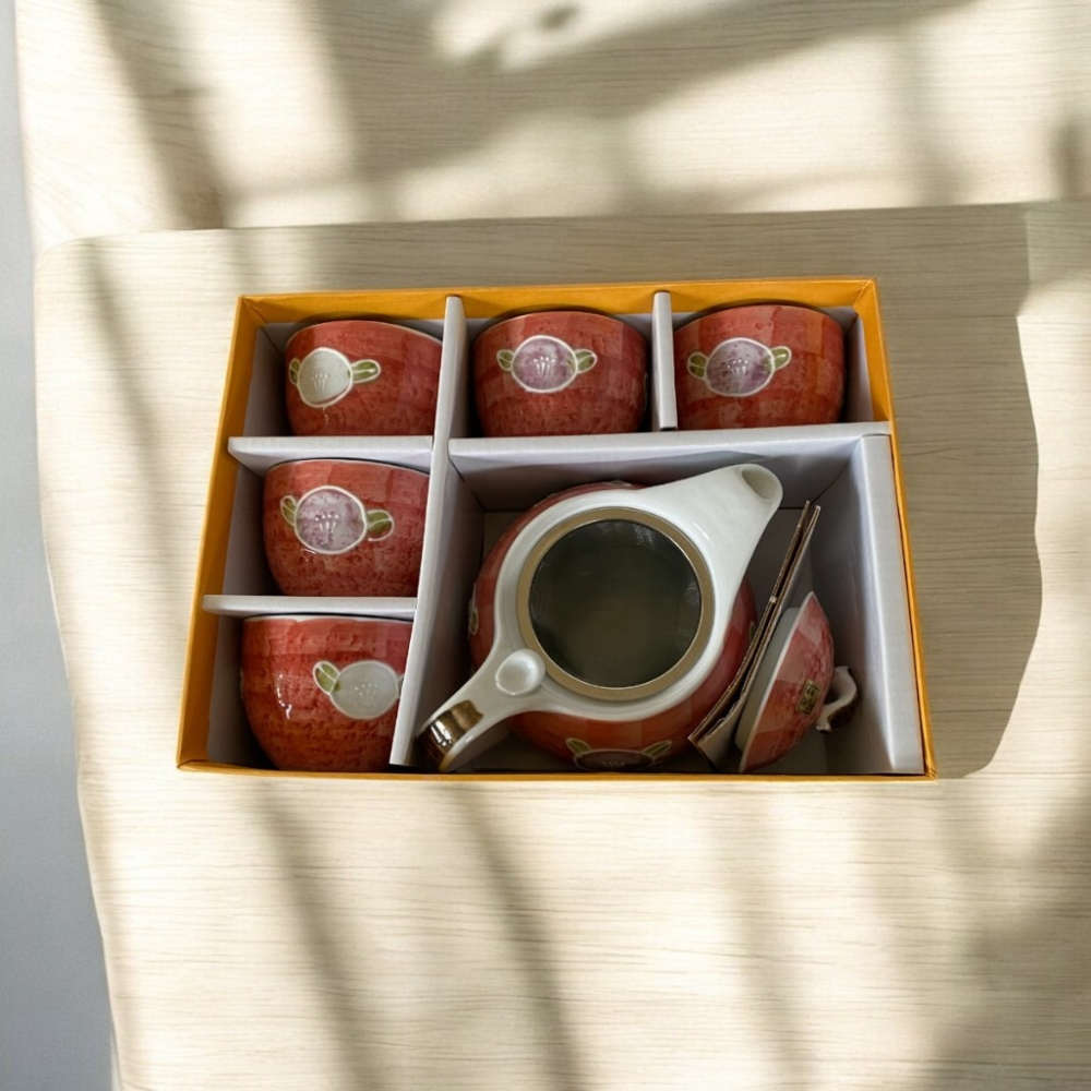 ✨愛鴨咖啡✨手繪花茶具組 花茶壺 茶具組-細節圖4