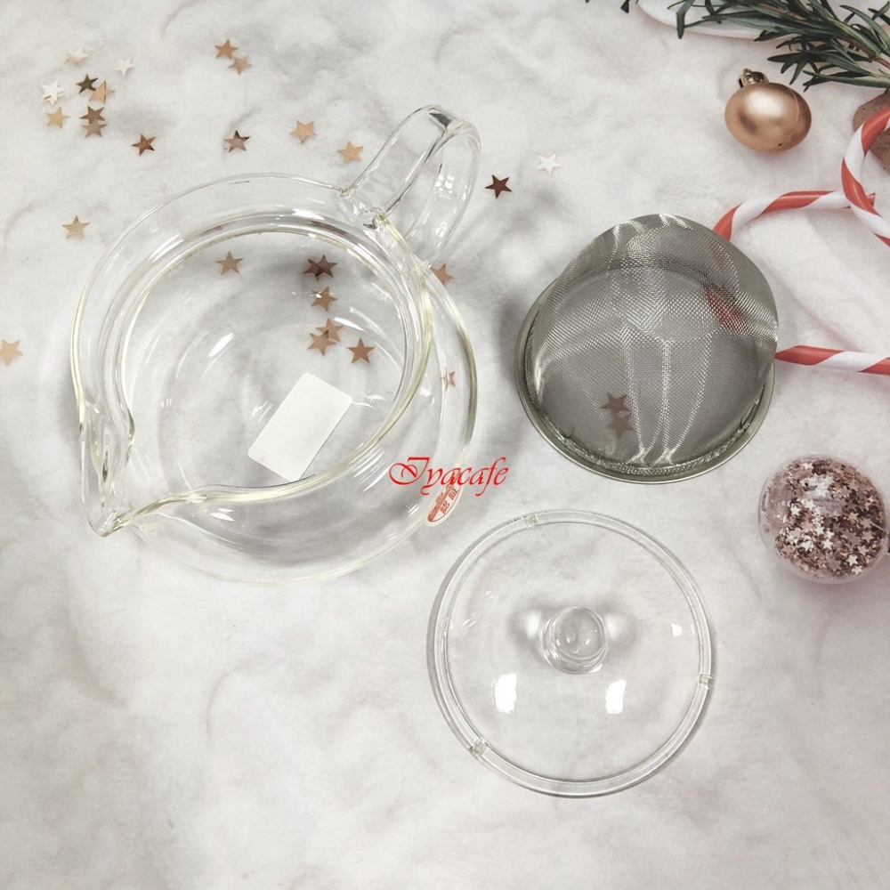 ✨愛鴨咖啡✨HARIO CHJMN-45T CHJMN-70T 茶茶急須丸 茶壺 花茶壺 玻璃壺 附304不銹鋼濾網-細節圖3