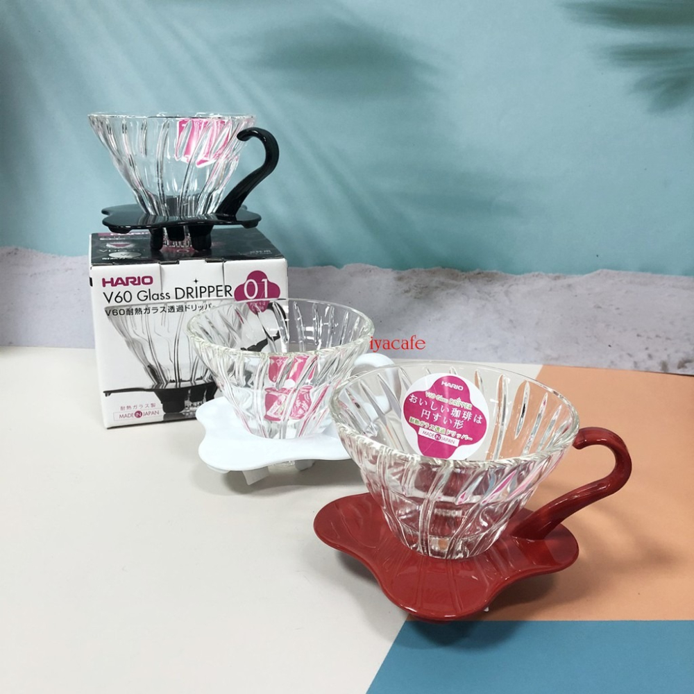 ✨愛鴨咖啡✨Hario VDG-01 VDG-02 玻璃濾杯 1-2/1-4人份 附咖啡匙-細節圖3