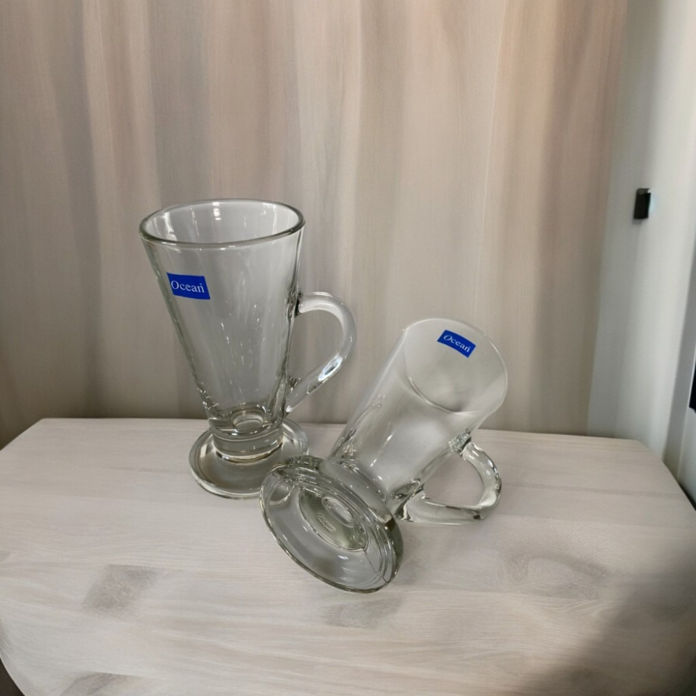 ✨愛鴨咖啡✨BP01643愛爾蘭杯 愛爾蘭咖啡杯 玻璃杯230cc（6個）-細節圖2