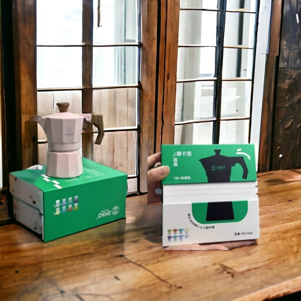 ✨愛鴨咖啡✨1人份摩卡壺 驚喜盲盒 摩卡壺盲盒 家用摩卡壺-細節圖2