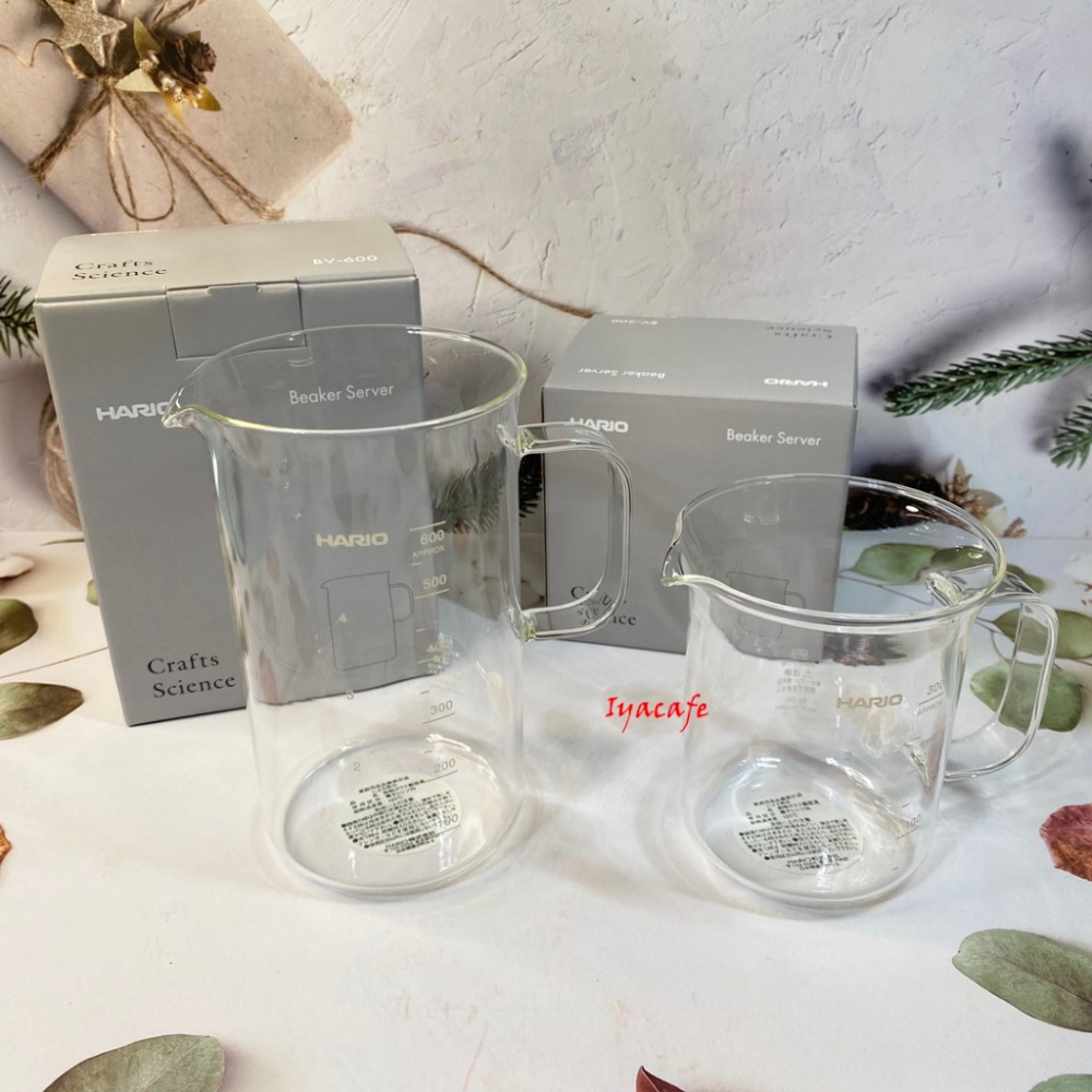 ✨愛鴨咖啡✨Hario BV-600 玻璃把手燒杯 刻度量杯 手沖玻璃量杯 600ml-細節圖3