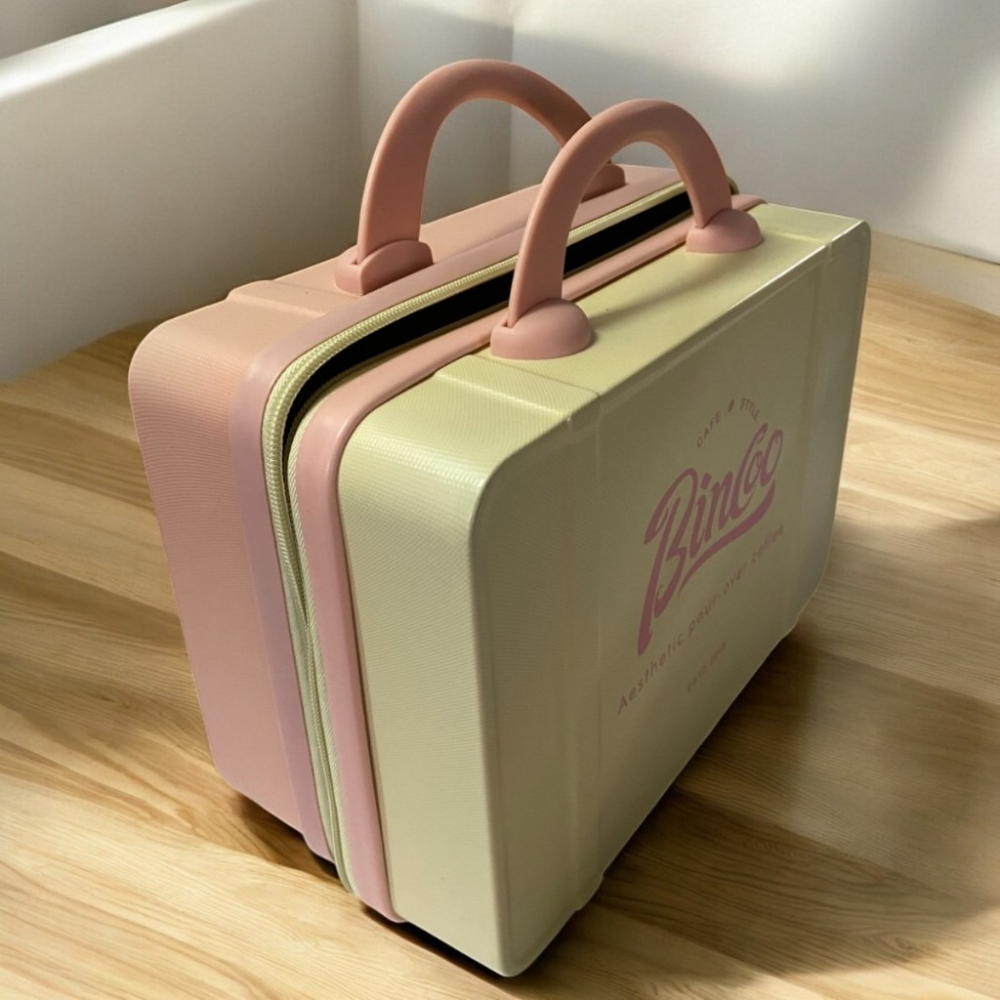 ✨愛鴨咖啡✨手提旅行箱 咖啡器具收纳箱 户外旅遊 摩卡壺 手冲壺 濾杯 手搖磨豆機 露營裝備 收納箱-細節圖5