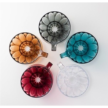 ✨愛鴨咖啡✨贈送濾紙100張 三洋花辮濾杯 日本進口 樹脂花漾濾杯 TFD-1CWR TFD-4CWR TFD-細節圖2