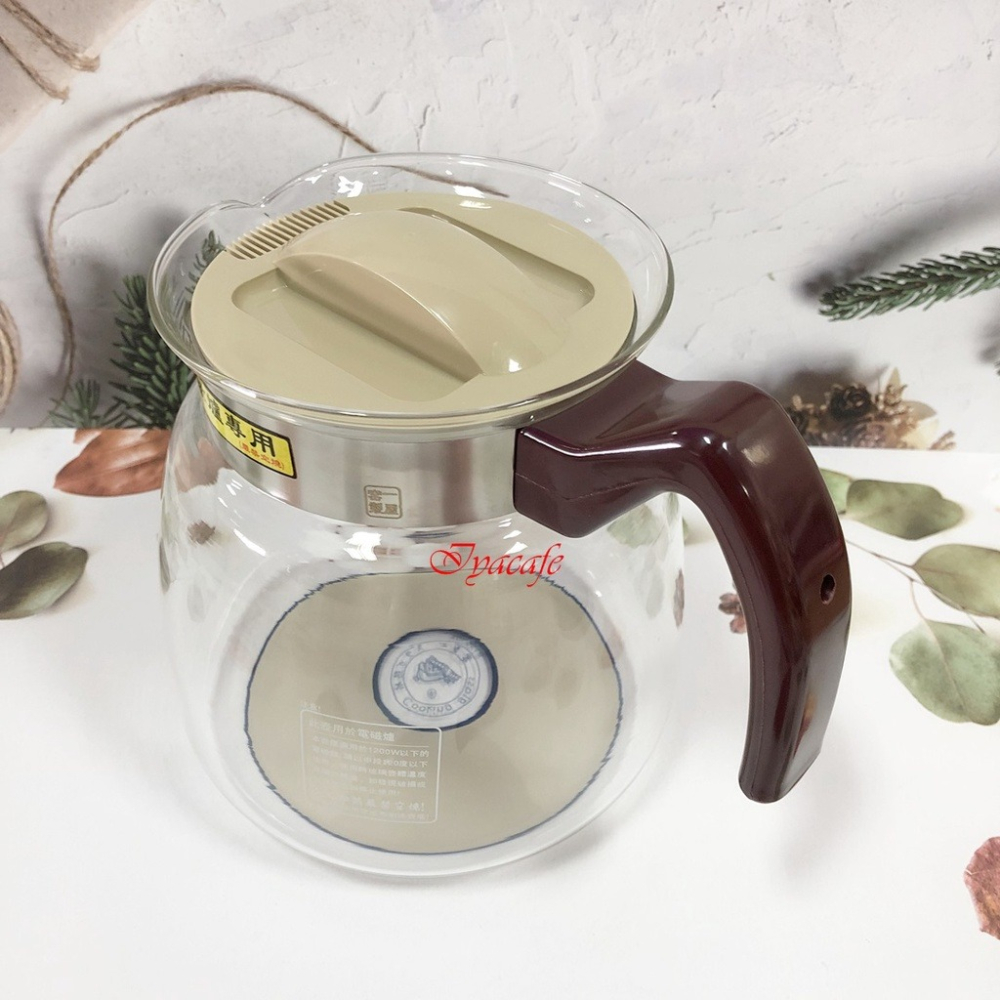 ✨愛鴨咖啡✨FH-008E 一屋窑  耐熱 玻璃 花茶壺 電磁爐可用 2000ml-細節圖2