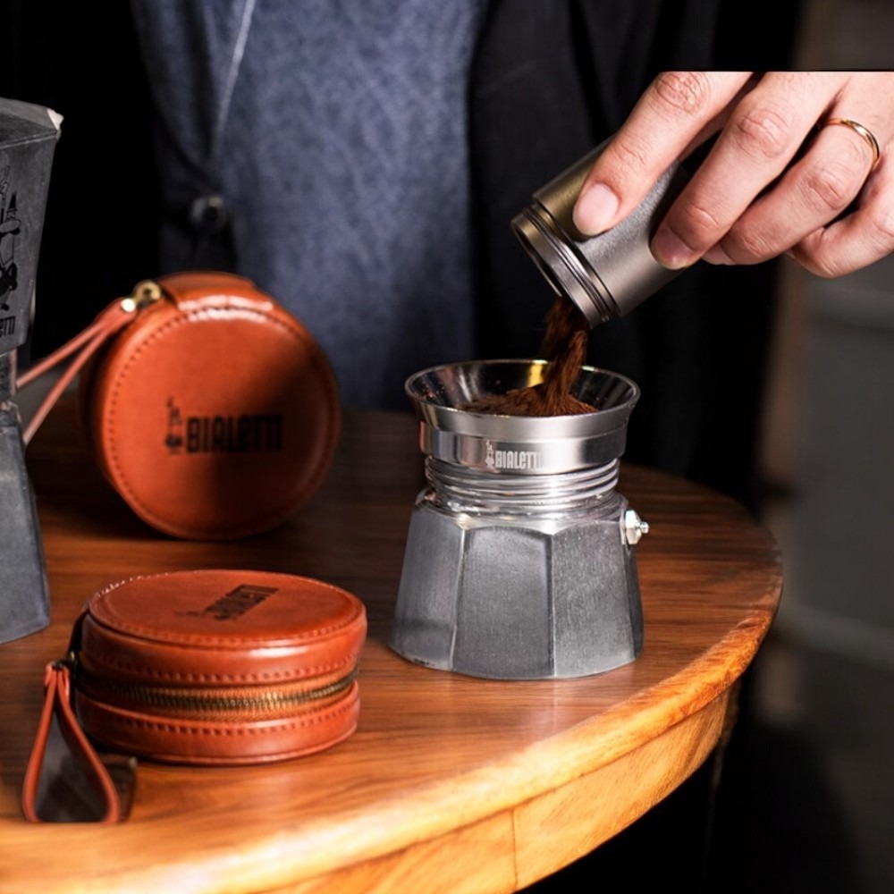 ✨愛鴨咖啡✨Bialetti 接粉環 佈粉器 咖啡接粉 摩卡壺接粉環-細節圖4