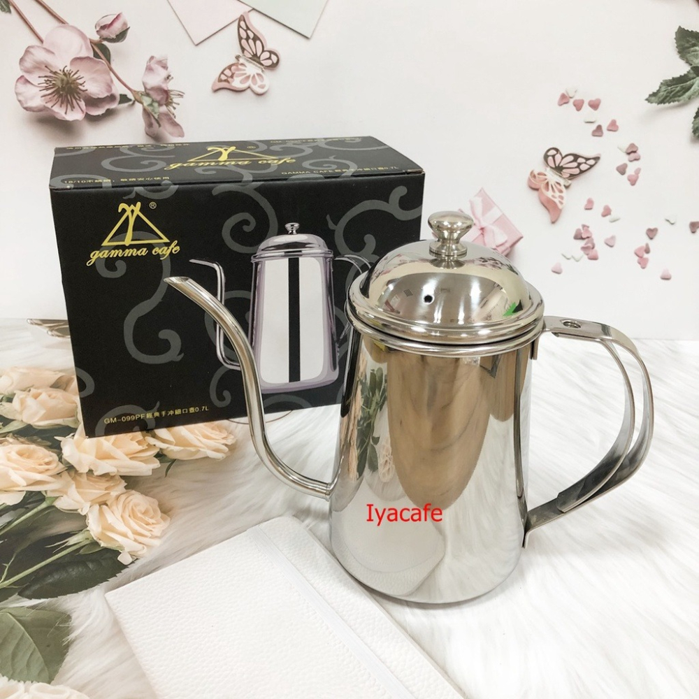 ✨愛鴨咖啡✨Gamma Cafe 極細手沖壺 經典手沖細口壺 咖啡壺 開水壺700ml-細節圖3