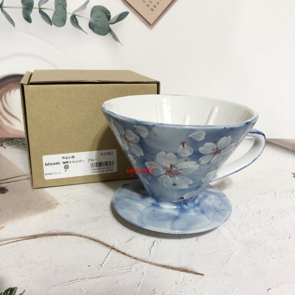 ✨愛鴨咖啡✨日本bloom花凜手繪濾杯 陶瓷濾杯 錐形濾杯 2-4人份-規格圖4